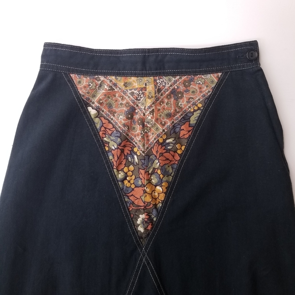 1970s Young Edwardian hippie vest & skirt - Picture 13 of 16